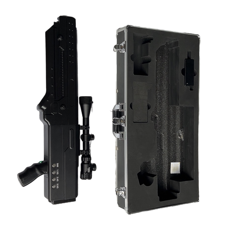  新州镇手持便携式枪型低空防御反制四通道A型