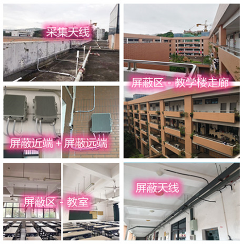  新州镇某中学考场屏蔽案例（数字信令级）